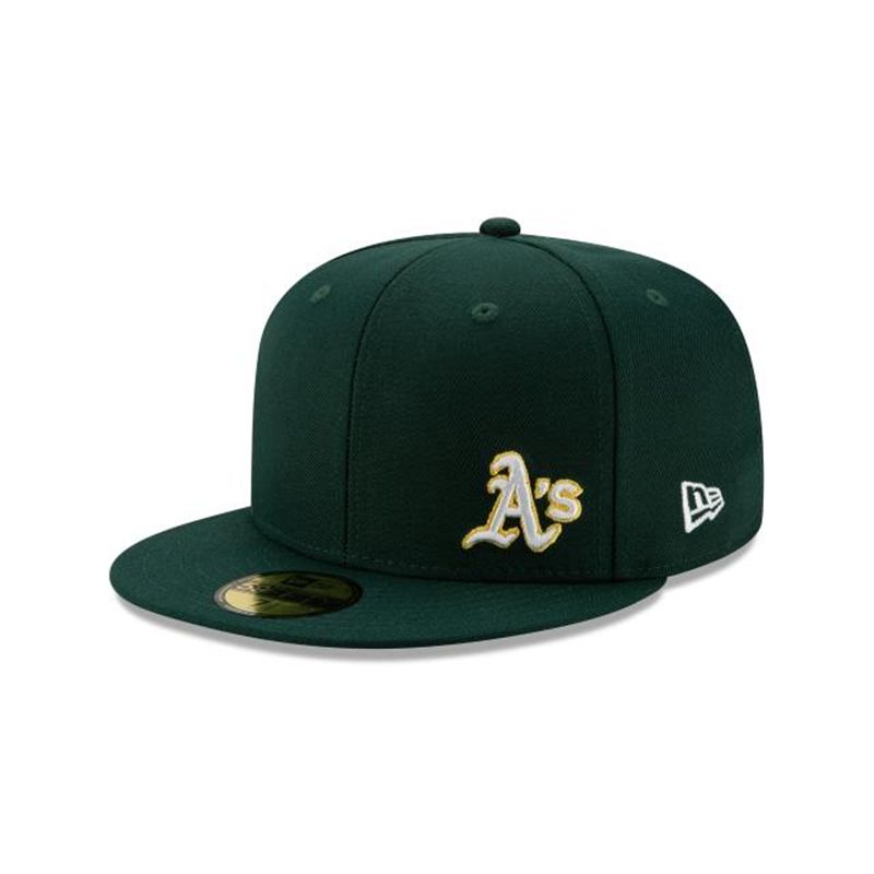 MLB Oakland Athletics Flawless 59Fifty Fitted (PRU9632) - Green New Era Caps